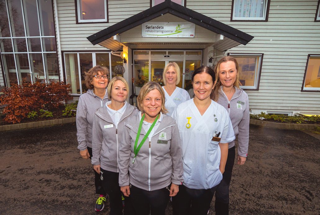 Teamet bak kreftrehabilitering på Sørlandets rehabiliteringssenter